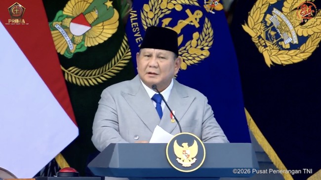 Prabowo: TNI adalah Tentara Rakyat
