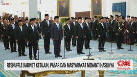 Reshuffle Kabinet Ketujuh, Pasar dan Masyarakat Menanti Hasilnya
