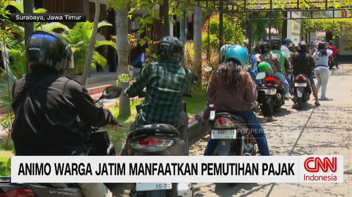 VIDEO: Warga Jatim Manfaatkan Pemutihan Pajak