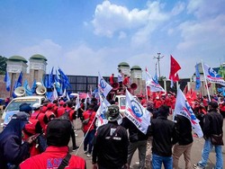 Polda Metro Jaya Apresiasi Massa Buruh, Aksi di DPR Berjalan Tertib