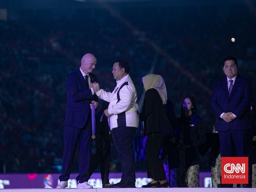 Gianni Infantino mendapatkan surat dukungan dari Prabowo Subianto.