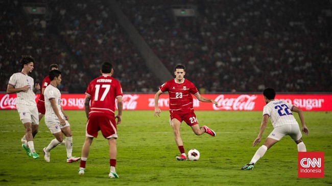 Timnas Indonesia berhasil menjadi juara FIFA ASEAN Cup 2026 usai mengalahkan Thailand lewat adu penalti dengan skor 2-2(4-2) di SUGBK, Jakarta. (CNN Indonesia/Adi Ibrahim)