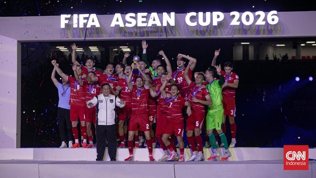 Timnas Indonesia juara FIFA ASEAN Cup 2026 usai kalahkan Thailand.