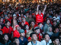 Indonesia Juara FIFA ASEAN, Euforia Warga Pecah di Kantor Gubernur Jateng