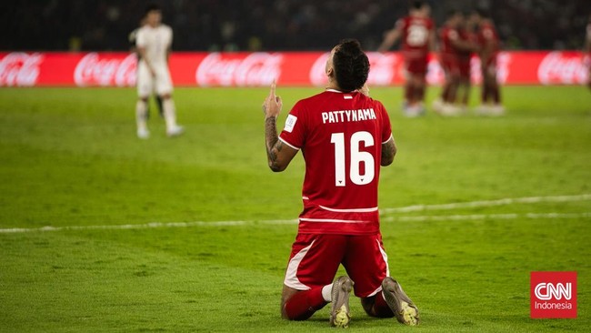 Timnas Indonesia berhasil menjadi juara FIFA ASEAN Cup 2026 usai mengalahkan Thailand lewat adu penalti dengan skor 2-2(4-2) di SUGBK, Jakarta. (CNN Indonesia/Adi Ibrahim)