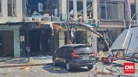Bau Gas Menyengat Tercium Sebelum Ledakan Ruko di Pakuwon City