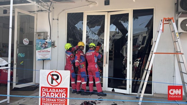 Ledakan Ruko San Antonio Pakuwon City di Surabaya