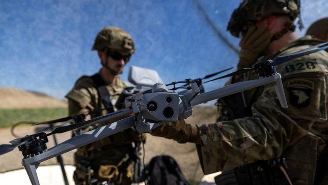 Militer AS Uji Coba Teknologi Antidrone