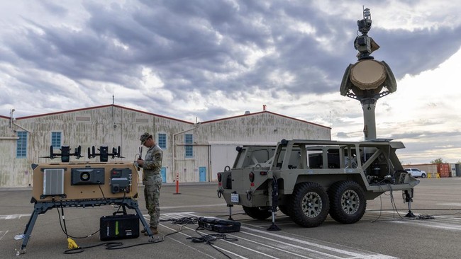 Militer AS Uji Coba Teknologi Antidrone