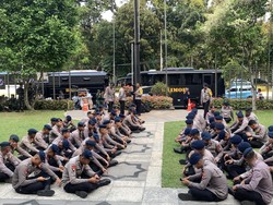 Gedung MK Dijaga Ketat Jelang Sidang Putusan Gugatan Syarat Pendidikan Gibran