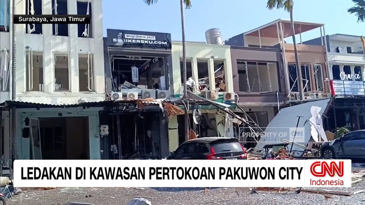 VIDEO: Ledakan Keras Guncang Pertokoan Pakuwon City, Warga Panik