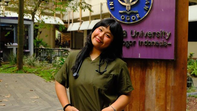 Potret Amel Putri Ussy Sulistiawaty dan Andhika Pratama Kuliah Kedokteran Hewan di IPB