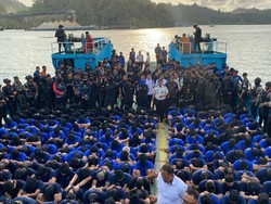 115 Napi Rutan Depok dan 198 Napi Lapas-Rutan Lainnya Dikirim ke Nusakambangan