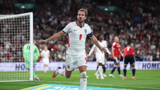 Soccer Football - Nations League - Group A3 - England v Czech Republic - Wembley Stadium, London, Britain - October 6, 2026 England's Harry Kane celebrates scoring their third goal REUTERS/Toby Melville