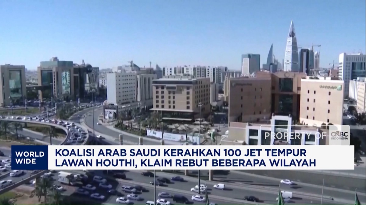 Video: Koalisi Arab Saudi Kerahkan 100 Jet Tempur Lawan Houthi