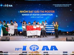 Indonesian Students Win 5 Awards at Astronomy and Astrophysics Olympiad in Hanoi