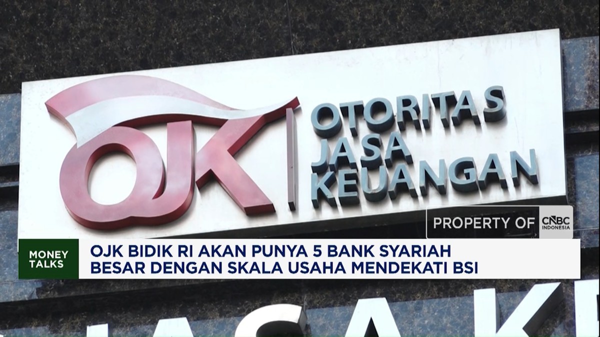 OJK Bidik RI Punya 5 Bank Syariah Besar, Skala Usaha Mendekati BSI