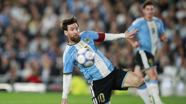 Soccer Football - International Friendly - Argentina v Benin - Estadio Monumental, Buenos Aires, Argentina - October 6, 2026 Argentina's Lionel Messi in action REUTERS/Matias Baglietto