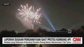 penganiayaan Pondok Pinang, protes kembang api, Pondok Pinang,