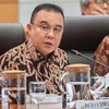Wakil Ketua DPR Sufmi Dasco Ahmad membacakan Biaya Penyelenggaraan Ibadah Haji (BPIH) 1448 Hijriah/2027 Masehi di Kompleks Parlemen, Senayan, Jakarta, Rabu (7/10/2026). Pemerintah bersama Komisi VIII DPR RI resmi menetapkan Biaya Penyelenggaraan Ibad