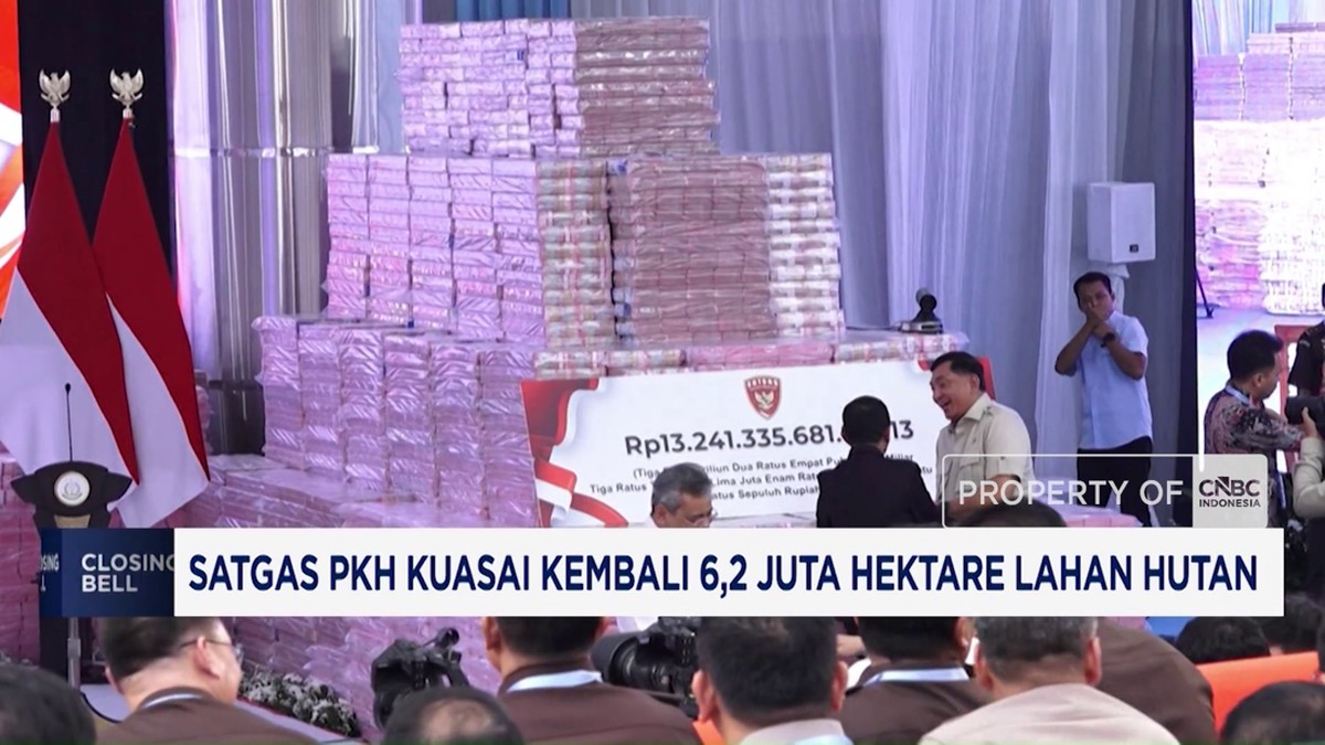 Video: Satgas PKH Kuasai Kembali 6,2 Juta Hektare Lahan Hutan