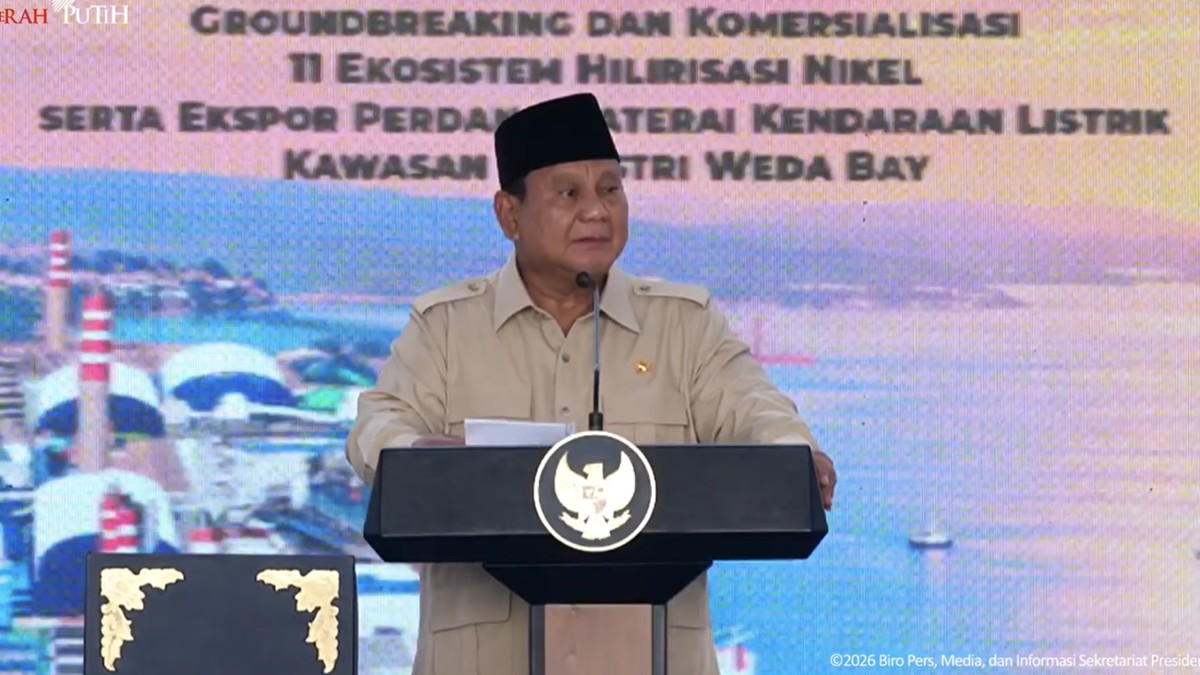 Resmikan Proyek Rp180 T, Prabowo Titip Pengusaha Jaga Lingkungan-Air