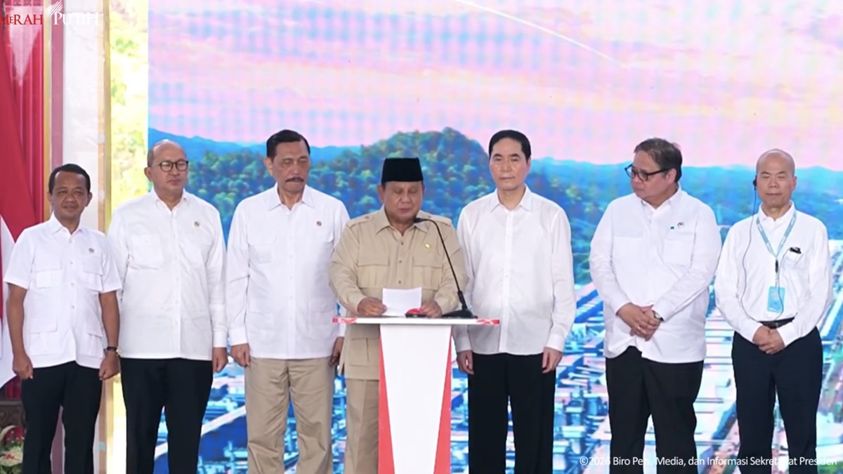 Perdana! Prabowo Saksikan Ekspor Baterai EV RI