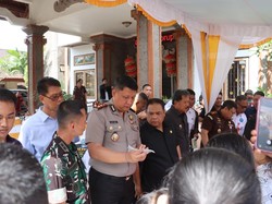Kapolres Tabanan Hadiri Pemusnahan Barang Bukti 38 Perkara Tindak Pidana