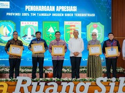 Keamanan Siber Diperkuat, Pemprov Lampung Raih Apresiasi dari BSSN