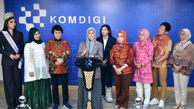 Menkomdigi dan tokoh perlindungan anak