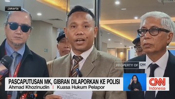 VIDEO: Pascaputusan MK, Gibran Dilaporkan ke Polisi