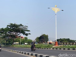Penampakan PJU Baru di Jalan Soekarno Hatta Bandung