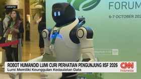 Robot Humanoid Lumi Curi Perhatian Pengunjung IISF 2026