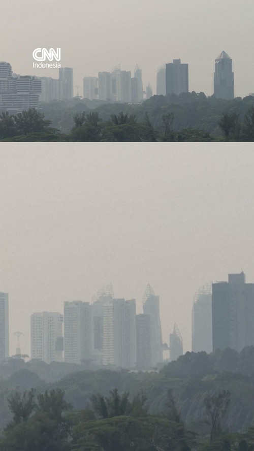Imbas Karhutla Kalimantan, Kualitas Udara Singapura di Kategori Tidak Sehat
