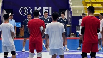 Gelar TC, Timnas Futsal Indonesia Tak Gentar Hadapi Brasil