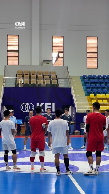 Gelar TC, Timnas Futsal Indonesia Tak Gentar Hadapi Brasil