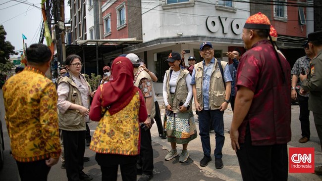 Tim Penilai Benyamin S Award sambangi Kelurahan Taman Sari Jakbar, Kamis, 8 Oktober 2026.  Rangkaian Benyamin S Award, yang diadakan oleh Pemerintah Provinsi DKI Jakarta ini, akan ditutup dengan acara puncak di akhir Oktober mendatang. CNNIndonesia/A