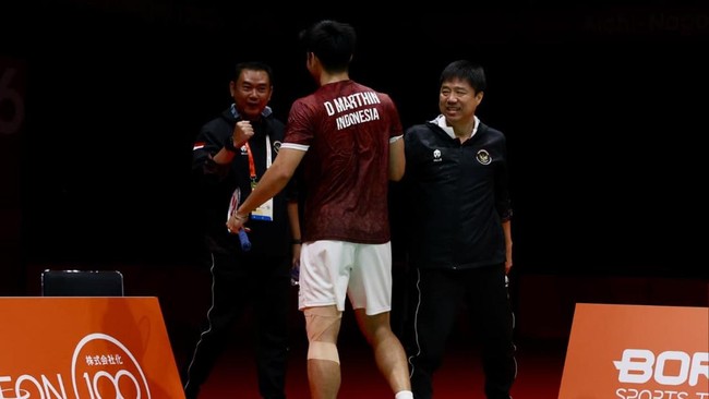 Pelatih ganda putra, Antonius Budi Ariantho. (Arsip PBSI)