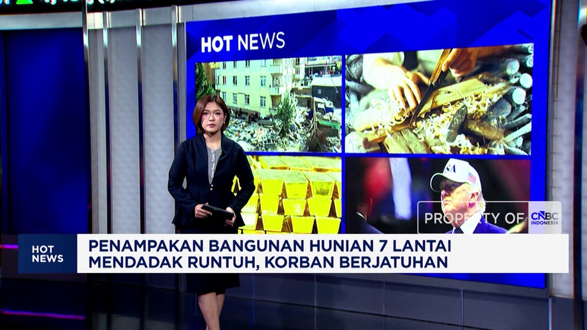 Video: Bangunan Hunian 7 Lantai Runtuh - Trump Janji Tak Serang Iran