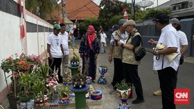 Kelurahan Kebon Baru dan Kelurahan Cilandak Barat, Kota Jakarta Selatan, adakan festival menuju pelaksanaan final penghargaan Benyamin S Award (BSA), Jumat (9/10).