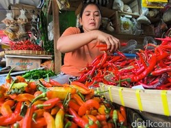 Makin Pedas! Harga Cabai di Pasar Boyolali Tembus Rp 80 Ribu/Kg