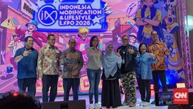 Indonesia Modification & Lifestyle Expo (IMX) 2026 yang digelar di ICE BSD City, secara resmi dibuka pada Jumat (9/10).