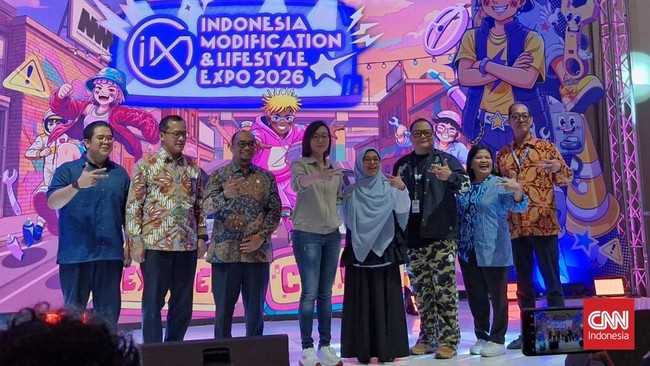Indonesia Modification & Lifestyle Expo (IMX) 2026 yang digelar di ICE BSD City, secara resmi dibuka pada Jumat (9/10).