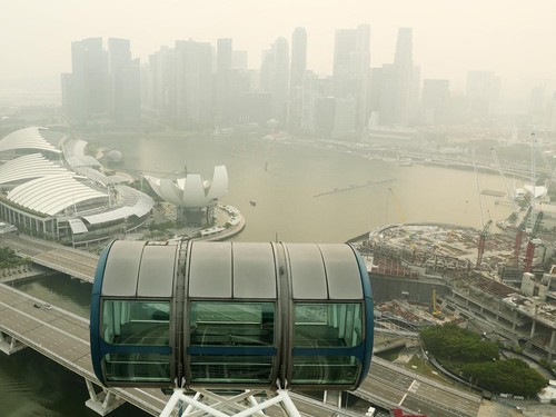 Formula One F1 - Singapore Grand Prix - Marina Bay Street Circuit, Singapore - October 8, 2026General view of the circuit ahead of the race REUTERS/Edgar Su