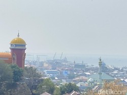 Udara Parepare Tak Sehat gegara Kabut Asap