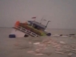 KM Putra Harapan Tenggelam di Merauke, 8 ABK Selamat