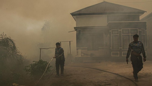 Karhutla di Palangka Raya Semakin Meluas