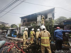 Rumah di Bongsari Semarang Hangus Terbakar