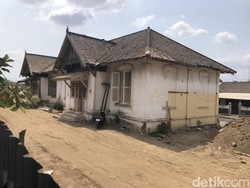 Penampakan Lahan Bekas Rumah Kuno di Stasiun Lempuyangan