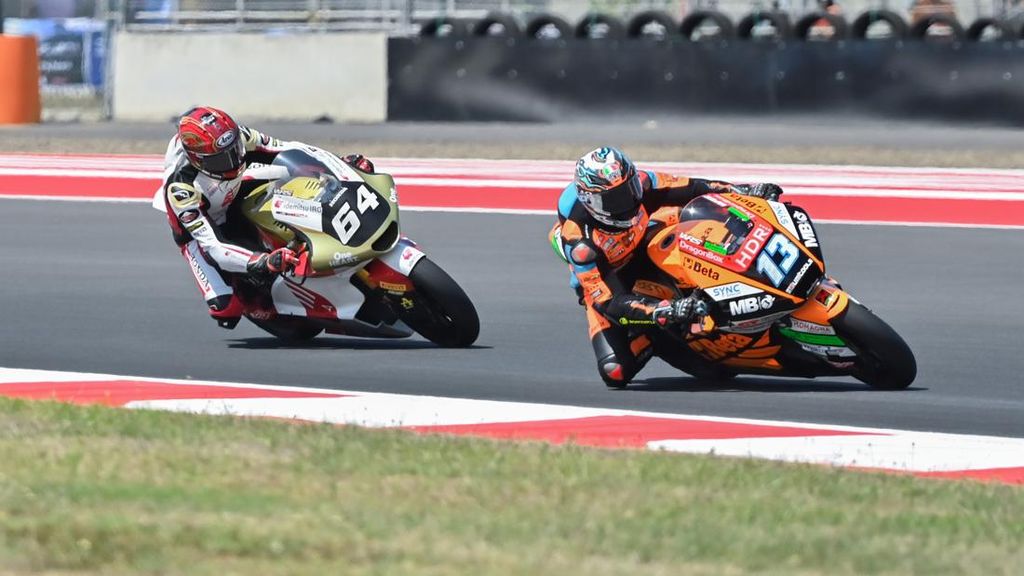 Practice Moto2 Mandalika: Ada Visor Lepas dan Red Flag, Mario ke-23